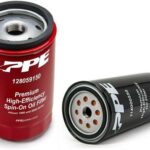 PPE Double Deep Spin On Transmission Filter 128059150 & 5 Micron Premium High-Efficiency Oil Filter 114000550 Compatible with 2001-2019 Chevy/GMC 6.6 LB7 LLY LBZ LMM LML L5P Duramax Diesel